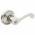 Baldwin 5245055RENT/LENT Lifetime Polished Nickel Keyed Entry Classic Lever with 5048 Rose
