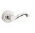 Baldwin 5445V.055.priv Lifetime Polished Nickel Privacy 5445V Solid Brass Lever with Your Choice of Rosette