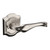 Baldwin 5447V056PRIV-PRE Lifetime Satin Nickel Privacy Lever with R027 Rose