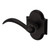 Baldwin 5452V102LDM-PRE Oil Rubbed Bronze Left Handed Half Dummy Lever with R030 Rose