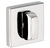 Baldwin 6733.260 Polished Chrome Turn Piece with Backplate