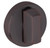 Baldwin 6760.112 Venetian Bronze Turn Piece with Backplate