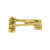 Deltana DG425U3 Polished Brass 4" Door Guard