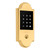 Baldwin 8235031ZW Z-Wave Boulder Touchscreen Deadbolt Non-Lacquered Brass Finish