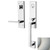 Baldwin 85391056RENT Lifetime Satin Nickel Single Cylinder Minneapolis 3/4 Handleset with 5162 Lever (Right)