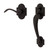 Baldwin 85353102ACRH Oil Rubbed Bronze Boulder Sectional Entry with 8252102AC1 Deadbolt (Right)