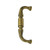 Deltana DP675U5 Antique Brass 6" Solid Brass Door Pull