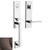 Baldwin 85391112LFD Venetian Bronze Dummy Minneapolis 3/4 Handleset with 5162 Lever (Left)