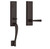 Baldwin Reserve FDDEL112 Venetian Bronze Del Mar Dummy Handleset with Your Choice of Handle