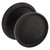 Baldwin K012102FD-PRE Oil Rubbed Bronze Full Dummy Knob with 5078 Rose