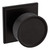 Baldwin K008102PRIV-PRE Oil Rubbed Bronze Hollywood Hills Privacy Knob with R050 Rose