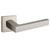 Baldwin L023.056.priv.s Lifetime Satin Nickel Privacy L023 Solid Brass Lever with Your Choice of Small Rosette
