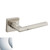 Baldwin L021.260.RMR/LMR Polished Chrome 1/2 Pair of L021 Solid Brass Levers Minus Rosettes