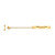 Baldwin 0600.044.12 Lifetime Satin Brass 12” Flush Bolt