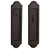 Baldwin PD016112ENTR Venetian Bronze Boulder - Entry Pocket Door Lock