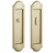 Baldwin PD016033PRIV Vintage Brass Boulder - Privacy Pocket Door Lock
