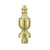 Deltana DSUT3 Polished Brass Solid Brass Urn Finial