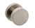 Baldwin Reserve PVCONCRR150 Satin Nickel Privacy Contemporary Knob with Contemporary Round Rose