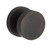 Baldwin Reserve PVCONCRR112 Venetian Bronze Privacy Contemporary Knob with Contemporary Round Rose