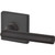 Baldwin Reserve PVTUBCSR112 Venetian Bronze Privacy Tube Lever with Contemporary Square Rose