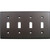 Rusticware 790ORB Quadruple Toggle Switch Plate Oil Rubbed Bronze Finish