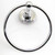 Rusticware 8286CH Midtowne Towel Ring Bright Chrome Finish