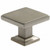 Rusticware 992SN 1-3/8" Modern Square Cabinet Knob Satin Nickel Finish