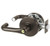 Sargent 10G05LJ-10B Oxidized Satin Bronze - Oil Rubbed Keyed Entry 10-Line J-Lever with L-Rose