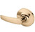 Sargent 10U93GB-9 Polished Bronze Half Dummy 10-Line B-Lever with G-Rose