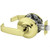 Sargent 10G04GL-3 Polished Brass Storeroom Entry 10-Line L-Lever with G-Rose