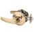 Sargent 10G05GB-10 Satin Bronze Keyed Entry 10-Line B-Lever with G-Rose