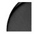 Sargent 65U93KL-BSP Black Suede Powder Coat Half Dummy 6500-Line L-Lever with K-Rose