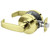 Sargent 7U15LL-3 Polished Brass Passage L-Lever with L-Rose