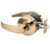 Sargent 7U15LP-9 Polished Bronze Passage P-Lever with L-Rose