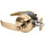 Sargent 7U65LP-9 Polished Bronze Privacy P-Lever with L-Rose