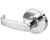 Sargent 7U93LL-26 Polished Chrome Half Dummy L-Lever with L-Rose