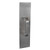 Trimco 1015-3-606 Satin Brass 4" x 16" Pull Plate with 6" CTC Pull