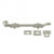 Deltana FPG1015 Satin Nickel 10" HD Offset Surface Bolt