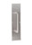 Trimco 1017-3B-630 Satin Stainless Steel 4" x 16" Pull Plate with 8" CTC Pull