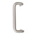 Trimco 1191-1-630 Satin Stainless Steel 3/4" dia. 90 Degree Offset Pull - 8" CTC