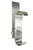 Trimco UHF221-630 Ultimate Restroom Slide Lock Satin Stainless Steel Finish (Outswing)