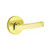 Emtek GV-US3NL-PRIV Unlacquered Brass Geneva Privacy Lever with Your Choice of Rosette