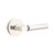Emtek HEC-US14-PASS Polished Nickel Hercules Passage Lever with Your Choice of Rosette