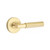 Emtek MYL-US4-PRIV Satin Brass Myles Privacy Lever with Your Choice of Rosette