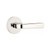 Emtek SIO-US14-PRIV Polished Nickel Sion Privacy Lever with Your Choice of Rosette