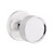 Emtek VR-US26-PASS Polished Chrome Verve Passage Knob with Your Choice of Rosette