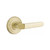 Emtek M-US4-PASS Satin Brass Milano Passage Lever with Your Choice of Rosette