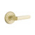 Emtek M-US4-PRIV Satin Brass Milano Privacy Lever with Your Choice of Rosette