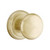 Emtek P-US4-PASS Satin Brass Providence Passage Knob with Your Choice of Rosette