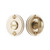 Emtek 828TP-US4 Satin Brass Classic Thumbturn Privacy Set